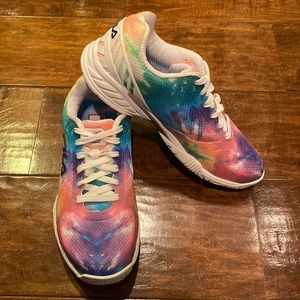 Fila Womens Tie Dye Pickleball shoes, size 9.5